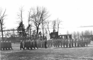USMMA Cadet Corps ashore February 1942